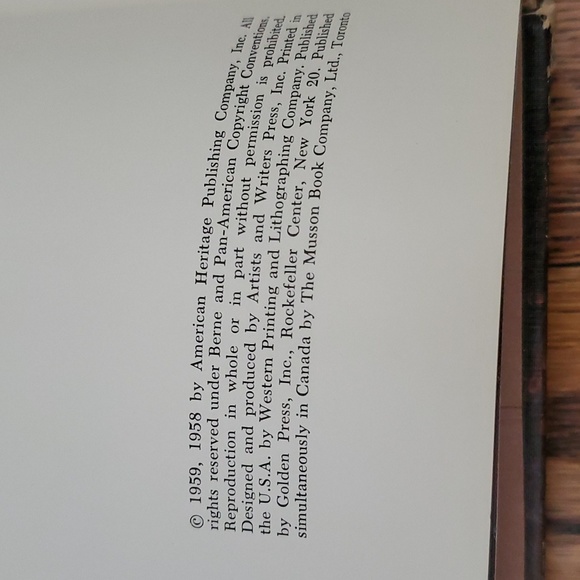 Vtg 1959 The Golden Book of The American Revolution - Hardcover - Picture 5 of 15